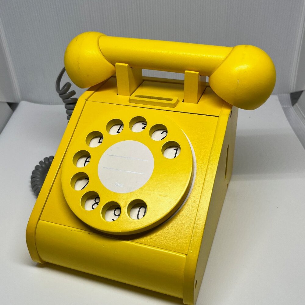 Kiko + egg Japan Wooden Retro Telephone